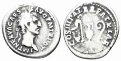 Ancient Coins - Nerva. 96-98 AD. AR Denarius (3.26g, 20mm). Rome mint. Struck 97 AD. RIC 24