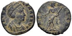 Ancient Coins - Helena, Augusta. 324-328/30 AD. AE4 (1.69g, 15mm). Constantinople mint. Struck 330 AD. RIC 33