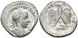Ancient Coins - Seleucis and Pieria, Antioch. Gordian III. 238-244 AD. AR Tetradrachm (14.72g, 26mm). Struck 241-4 AD. Prieur 295