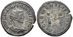 Ancient Coins - Probus. 276-282 AD. AE Antoninianus (3.71g, 21mm). Antioch mint. Struck 280 AD. RIC 922