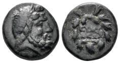 Ancient Coins - Phrygia, Eumeneia. Before 133 BC. AE 15.5mm (4.42 gm). SNG Copenhagen 377-8