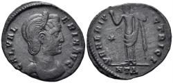 Ancient Coins - Galeria Valeria, Augusta. 293(?)-311 AD. AE Follis (5.27g, 26mm). Heraclea mint. Struck 309/10 AD. RIC 50