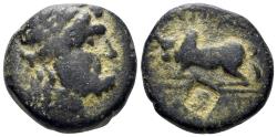 Ancient Coins - Karia, Antioch ad Maeandrum. Circa 2nd century BC. AE 15mm (3.97g). BMC 4
