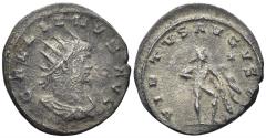 Ancient Coins - Gallienus. 253-268 AD. BI Antoninianus (3.21g, 22mm). Antioch mint. Struck 263/4 AD. RIC 673