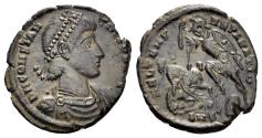 Ancient Coins - Constantius II. 337-361 AD. AE Half Centenionalis (1.93 gm, 17mm). Antioch mint. Struck 355-361 AD. RIC 188