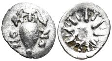 Ancient Coins - Lokris, Lokri Opuntii. Circa 375-350 BC. AR Obol (0.68g, 13mm). BCD Lokris 35