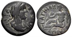 Ancient Coins - Lydia, Bageis. Imperial Times, 3rd Century AD. AE 20mm (3.75 gm). SNG von Aulock 2914