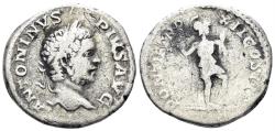 Ancient Coins - Caracalla. 198-217 AD. AR Denarius (2.75g, 18mm). Rome mint. Struck 209 AD. RIC 112