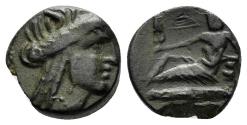 Ancient Coins - Thrace, Odessos. Circa 190/88-115/05 BC. AE 11mm (1.69 gm). cf. SNG BM Black Sea 297-300