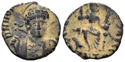 Ancient Coins - Honorius. 393-423 AD. AE3 (1.31g, 13mm). Antioch mint. Struck 401-3 AD. RIC 99