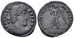 Ancient Coins - Valens. 364-378 AD. AE3 (2.40g, 20mm). Siscia mint. Struck 364-7 AD. RIC 7b