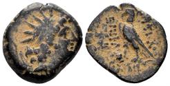 Ancient Coins - Seleukid Kingdom. Antiochos VIII. 121/0-97/6 BC. AE 19mm (5.16 gm). Antioch mint. Dated SE 198 (121/0 BC). SNG Spaer 2505