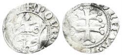World Coins - Hungary. Maria of Anjou. 1382-1387. AR Denar (0.30g, 12mm). Huszar 569
