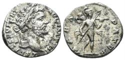 Ancient Coins - Septimius Severus. 193-211 AD. AR Denarius (3.72 gm, 18mm). Rome mint. Struck 194/5 AD. RIC 46