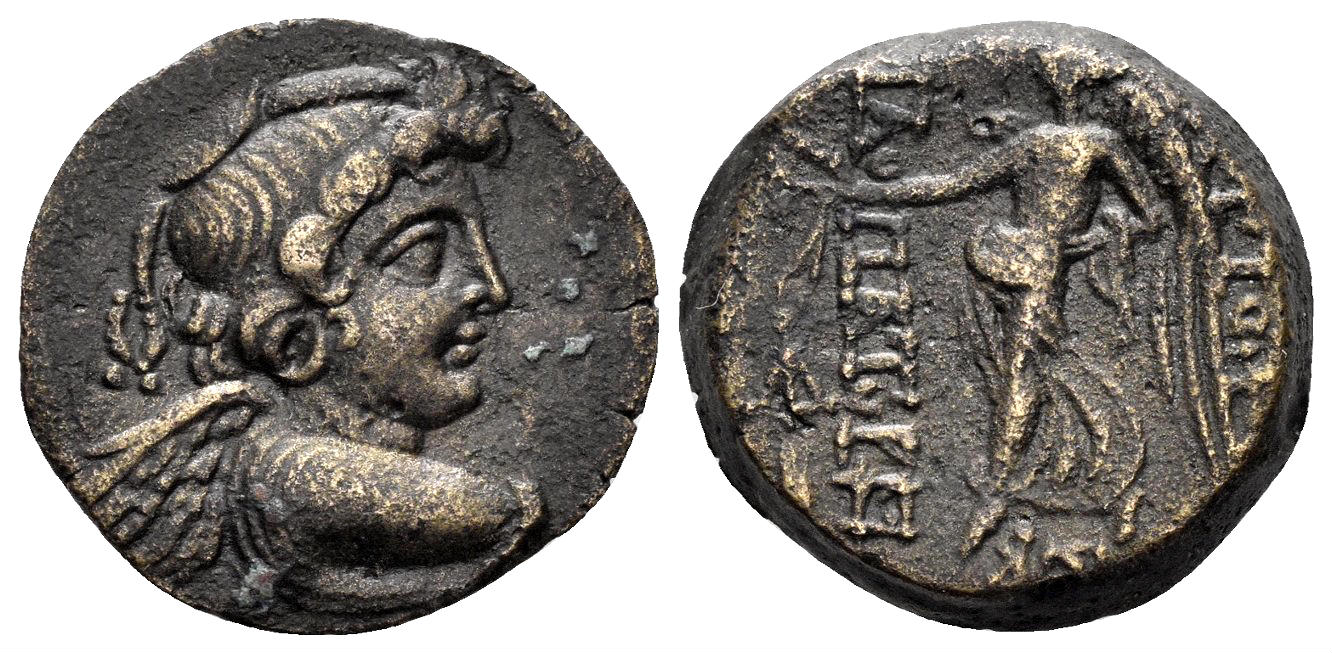 Seleukid Kingdom. Antiochos IX Eusebes Philopator (Kyzikenos). 114/3-95 BC.  AE 19mm (5.43 gm). Uncertain mint. SC 2388.6-9