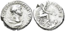Ancient Coins - Seleucis and Pieria, Antioch. Trajan. 98-117 AD. AR Tetradrachm (13.98g, 26mm). Struck RY 15 (110/1 AD). RPC III 3540