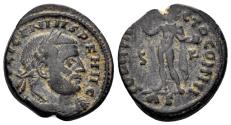 Ancient Coins - Licinius I. 308-324 AD. AE Follis (3.70g, 19mm). Rome mint. Struck 315 AD. RIC 36
