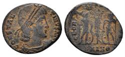 Ancient Coins - Constantine II. 337-340 AD. AE Follis (1.73g, 16mm). Antioch mint. Struck 337-40 AD. RIC 51