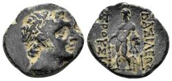Ancient Coins - Bithynian Kingdom, Prusias II. 182-149 BC. AE 18mm (4.00g). SNG Copenhagen 631