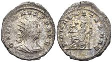 Ancient Coins - Gallienus. 253-268 AD. BI Antoninianus (3.38g, 23mm). Asian mint. Struck 263/4 AD. RIC 654