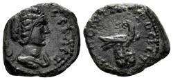 Ancient Coins - Moesia Inferior, Nicopolis ad Istrum. Julia Domna. Augusta. 193-217 AD. AE Assarion (2.79 gm, 16mm). Varbanov 2838