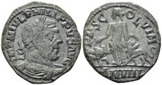 Ancient Coins - Moesia Superior, Viminacium. Philip I. 244-249 AD. AE Sestertius (14.42g, 29mm). Dated CY 8 (246/7 AD). RPC VIII (unassigned ID 2485)