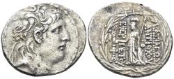 Ancient Coins - Seleukid Kingdom. Antiochos VII Euergetes (Sidetes). AR Tetradrachm (16.54g, 32mm). Antioch mint. SC 2061.4b