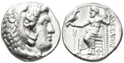 Ancient Coins - Macedonian Kingdom. Alexander III ‘the Great’, 336-323 BC. AR Tetradrachm (17.16g, 25mm). Arados mint. Price 3332