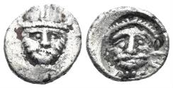 Ancient Coins - Kilikia, uncertain mint. 4th century BC. AR Hemiobol (0.36g, 8mm). Troxell-Kagan pl. LXIV, 23a (legend not noted)