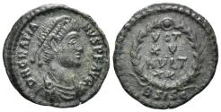 Ancient Coins - Gratian. 367-383 AD. AE4 (1.33g, 15.5mm). Siscia mint. Struck 375-8 AD. RIC 31a.2