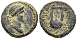 Ancient Coins - Seleukis and Pieria, Antioch Time of Nero. 54-68 AD. AE 16mm (4.00g). Dated year 108 (59/60 AD). RPC I 4293