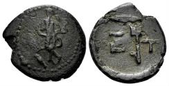 Ancient Coins - Pisidia, Etenna. 1st century AD. AE 19mm (3.78 gm). Hans von Aulock, Pisidien, 516-27