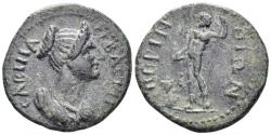 Ancient Coins - Thrace,  Perinthus. Sabina. Augusta. 128-136/7 AD. AE 20mm (4.72g). Schönert, Perinthos 385
