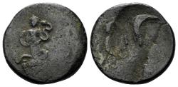 Ancient Coins - Pisidia, Etenna. 1st century AD. AE 18mm (3.82 gm). Hans von Aulock, Pisidien, 516-27