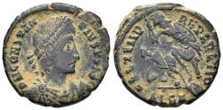 Ancient Coins - Constantius II. 337-361 AD. AE Half Centenionalis (2.71g, 17mm). Alexandria mint. Struck 351-5 AD. RIC 80 & 82