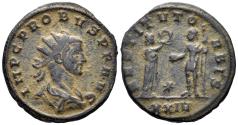 Ancient Coins - Probus. 276-282 AD. AE Antoninianus (3.82g, 21mm). Siscia mint. Struck 282 AD. RIC 733