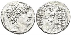 Ancient Coins - Seleukid Kingdom. Philip I Philadelphos 95-75 BC. AR Tetradrachm (15.42g, 26mm). Antioch mint. SC 2463