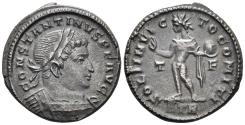 Ancient Coins - Constantine I ‘the Great’. 307-337 AD. AE Follis (3.99g, 20mm). Treveri mint. Struck 316 AD. RIC 155