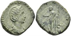 Ancient Coins - Salonina, Augusta. 254-268 AD. AE Sestertius (16.71g, 27mm). Rome mint. Struck 254-7 AD. RIC 46