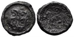 Ancient Coins - Gaul. Suessiones. Circa 50-30 BC. Cast Potin (3.38g, 21mm). Scheers 197, Fig. 694