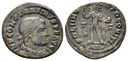 Ancient Coins - Constantine I ‘the Great’. 307-337 AD. AE Follis (3.28g, 20mm). Arelate mint. Struck 316 AD. RIC 84