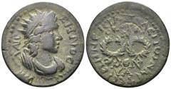 Ancient Coins - Phrygia, Hierapolis. Time of Valerian and Gallienus. 253-260 AD. AE 24mm (6.25g). Alliance with Ephesos. RPC X - (ID 20757)