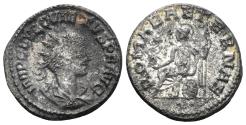 Ancient Coins - Quietus, Usurper. 260-261 AD. AE Silvered Antoninianus (3.57g, 20mm). Samosata mint. RIC 9