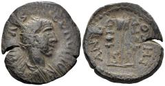 Ancient Coins - Pisidia, Antioch. Claudius II Gothicus. 268-270 AD. AE 26mm (8.14g). SNG BN 1336