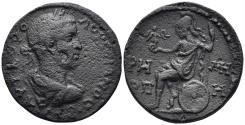 Ancient Coins - Pontos, Neocaesarea. Trebonianus Gallus. 251-253 AD. AE Tetrassarion (14.68g, 28mm). Dated CY 188 (251/2 AD). RPC IX 1238