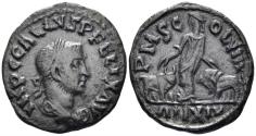 Ancient Coins - Moesia Superior. Viminacium. Trebonianus Gallus. 251-253 AD. AE 27mm (10.42g.). RPC IX 83