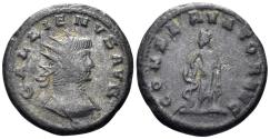 Ancient Coins - Gallienus. 253-268 AD. AE Antoninianus (3.02g, 20.5mm). Antioch mint. Struck 265/6 AD. RIC 632