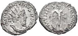 Ancient Coins - Postumus. 260-268 AD. AR Antoninianus (3.40g, 22.5mm). Treveri mint. Struck 263 AD. RIC 57