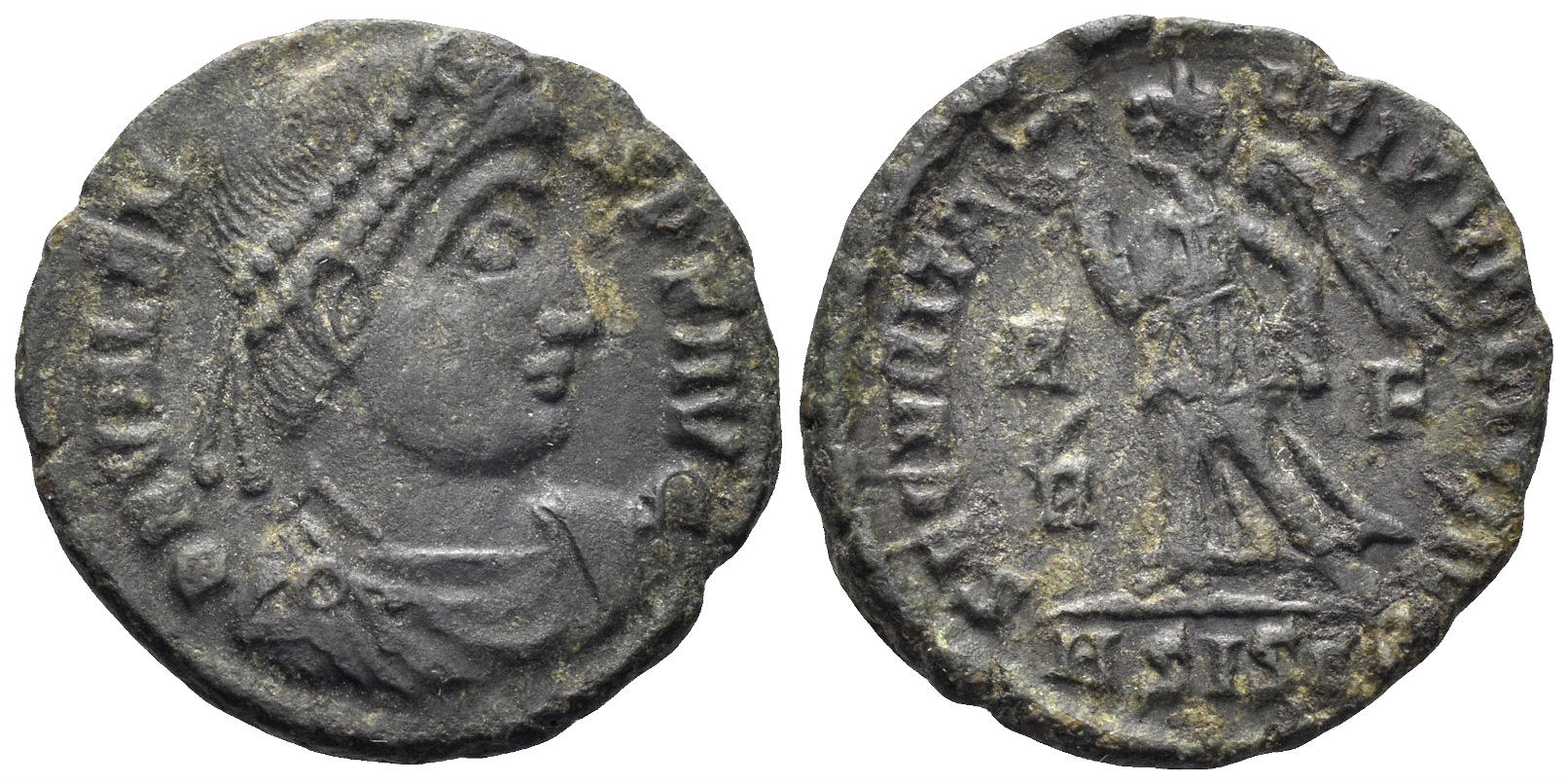 Valens. 364-378 AD. AE3 (2.33g, 18mm). Siscia mint. Struck