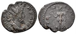 Ancient Coins - Tetricus I. 271-274 AD. AE Antoninianus (2.80g, 20mm). Treveri mint. Struck 272 AD. RIC 141